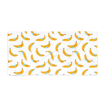 Load image into Gallery viewer, White Bananas - Beach Towel
