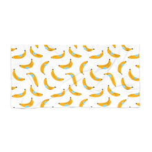Load image into Gallery viewer, White Bananas - Beach Towel