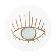 Load image into Gallery viewer, Evil Eye - Round Vinyl Stickers
