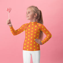 Load image into Gallery viewer, Kawaii Happy Suns - Kids Rash Guard