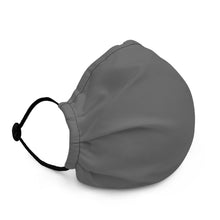 Load image into Gallery viewer, Gray unisex premium face mask