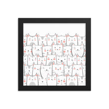Load image into Gallery viewer, Cats - Framed poster