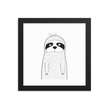 Load image into Gallery viewer, Racoon - Framed poster