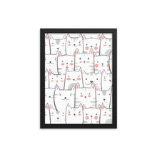 Load image into Gallery viewer, Cats - Framed poster