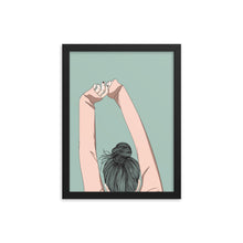 Load image into Gallery viewer, Tired Girl - Framed poster