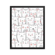 Load image into Gallery viewer, Cats - Framed poster