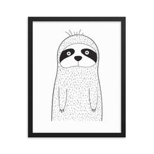Load image into Gallery viewer, Racoon - Framed poster