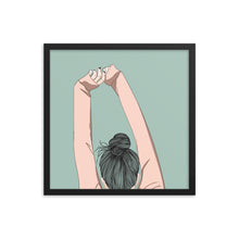 Load image into Gallery viewer, Tired Girl - Framed poster