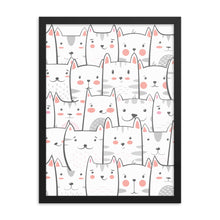 Load image into Gallery viewer, Cats - Framed poster