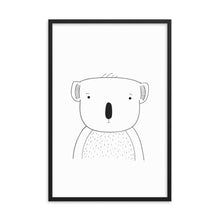 Load image into Gallery viewer, Koala - Framed poster