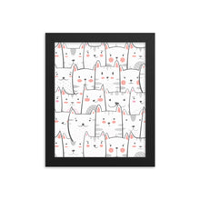 Load image into Gallery viewer, Cats - Framed poster