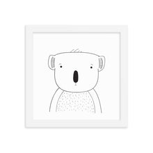 Load image into Gallery viewer, Koala - Framed poster