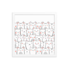 Load image into Gallery viewer, Cats - Framed poster