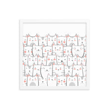 Load image into Gallery viewer, Cats - Framed poster