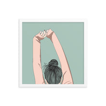 Load image into Gallery viewer, Tired Girl - Framed poster