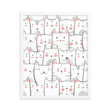 Load image into Gallery viewer, Cats - Framed poster