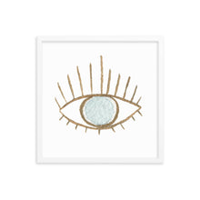Load image into Gallery viewer, Evil Eye Framed poster