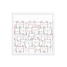 Load image into Gallery viewer, Cats - Framed poster