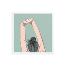 Load image into Gallery viewer, Tired Girl - Framed poster