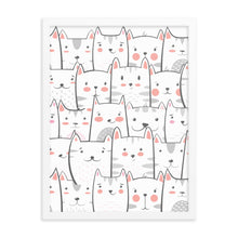 Load image into Gallery viewer, Cats - Framed poster