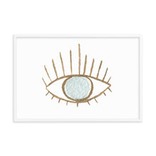 Load image into Gallery viewer, Evil Eye Framed poster
