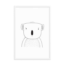 Load image into Gallery viewer, Koala - Framed poster