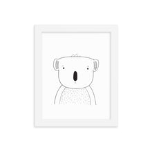 Load image into Gallery viewer, Koala - Framed poster