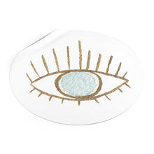 Load image into Gallery viewer, Evil Eye - Round Vinyl Stickers