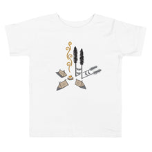 Load image into Gallery viewer, Camping by the fire - Toddler Short Sleeve Tee