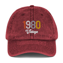 Load image into Gallery viewer, 1980 Vintage Cotton Twill Cap