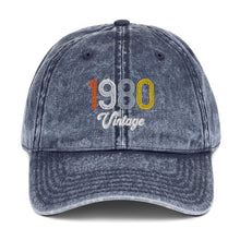 Load image into Gallery viewer, 1980 Vintage Cotton Twill Cap
