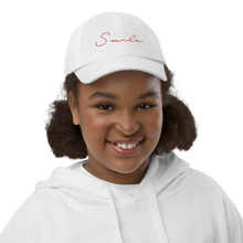 Load image into Gallery viewer, Smile - Youth baseball cap
