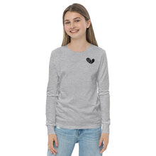 Load image into Gallery viewer, Heart - Youth long sleeve tee