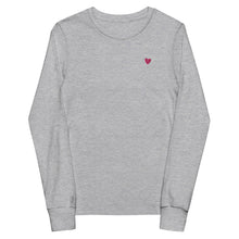 Load image into Gallery viewer, Heart - Youth long sleeve tee