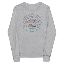 Load image into Gallery viewer, Camping - Youth long sleeve tee