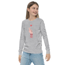 Load image into Gallery viewer, Saranghae - Youth long sleeve tee