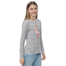 Load image into Gallery viewer, Saranghae - Youth long sleeve tee