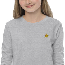 Load image into Gallery viewer, Sunflower - Youth long sleeve tee
