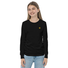 Load image into Gallery viewer, Sunflower - Youth long sleeve tee