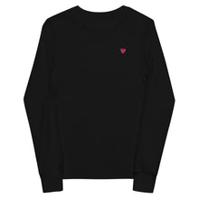 Load image into Gallery viewer, Heart - Youth long sleeve tee