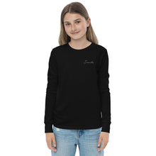 Load image into Gallery viewer, Smile - Youth long sleeve tee