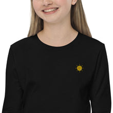 Load image into Gallery viewer, Sunflower - Youth long sleeve tee