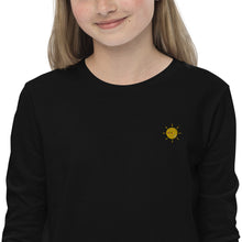 Load image into Gallery viewer, Sunflower - Youth long sleeve tee