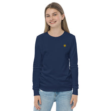 Load image into Gallery viewer, Sunflower - Youth long sleeve tee
