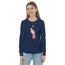 Load image into Gallery viewer, Saranghae - Youth long sleeve tee