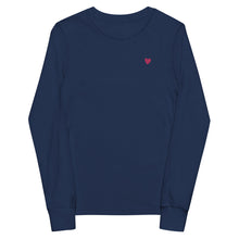 Load image into Gallery viewer, Heart - Youth long sleeve tee