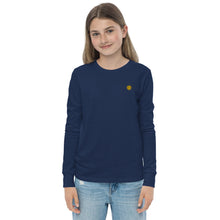 Load image into Gallery viewer, Sunflower - Youth long sleeve tee