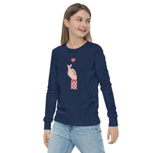 Load image into Gallery viewer, Saranghae - Youth long sleeve tee