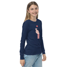 Load image into Gallery viewer, Saranghae - Youth long sleeve tee