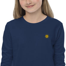 Load image into Gallery viewer, Sunflower - Youth long sleeve tee